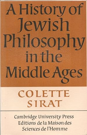 A History of Jewish Philosophy in the Middle Ages.