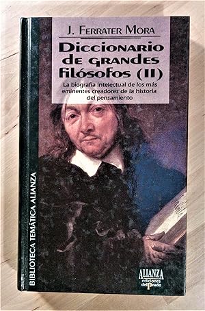 Imagen del vendedor de Diccionario de los grandes filósofos (II) a la venta por Llibres Bombeta