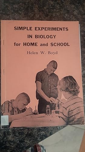 Seller image for Simple Experiments in Biology for Home and School (UNUSED) for sale by Darby Jones