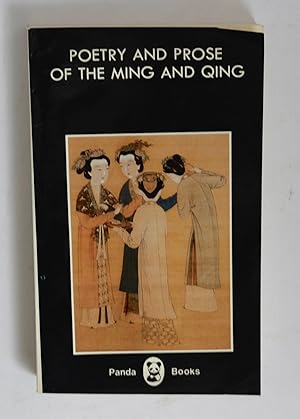 Imagen del vendedor de Poetry and Prose of the Ming and Qing a la venta por tinyBook