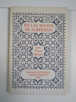 Imagen del vendedor de En las manos de Albertina a la venta por Libros Ambigú