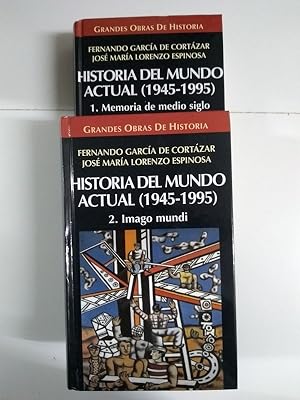 Bild des Verkufers fr Historia del Mundo Actual (1945-1995), 2 tomos zum Verkauf von Libros Ambig