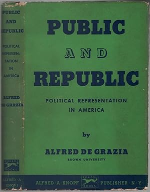 Bild des Verkufers fr Public and Republic: Political Representation in America zum Verkauf von Between the Covers-Rare Books, Inc. ABAA