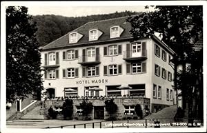 Bild des Verkufers fr Ansichtskarte / Postkarte Ottenhfen im Schwarzwald, Hotel Wagen - Inh.: Karl Weber Erben zum Verkauf von akpool GmbH