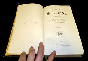 Bild des Verkufers fr Les ennemis de Racine au XVIIe sicle zum Verkauf von Abraxas-libris