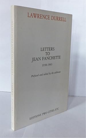 Letters to Jean Fanchette 1958-1963