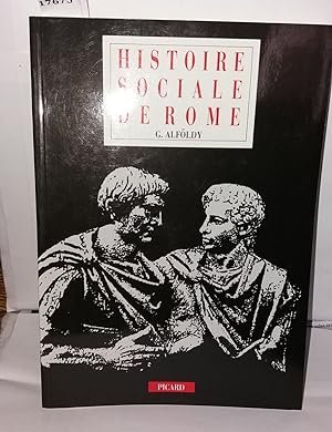 Immagine del venditore per Histoire sociale de Rome venduto da Librairie Albert-Etienne