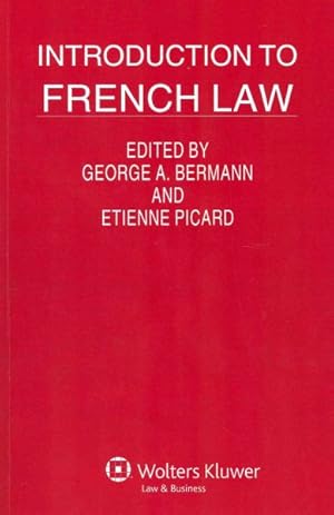 Image du vendeur pour Introduction to French Law mis en vente par GreatBookPrices