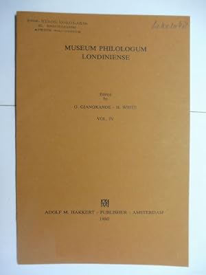 Immagine del venditore per 1 TITEL von Minos M. KOKOLAKIS (University of Athens *): "HOMERIC ANIMISM". Sonderdruck - Estratto - Extraits. Aus MUSEUM PHILOLOGUM LONDINIENSE VOL. IV. venduto da Antiquariat am Ungererbad-Wilfrid Robin