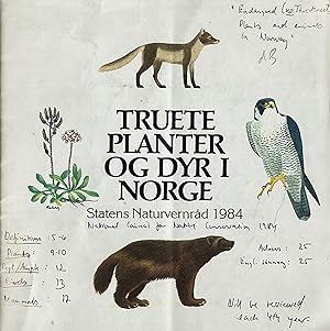 Truete planter og dyr i Norge