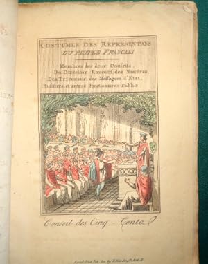 Fourth Year of the French Republic 1795. Dresses of the Representatives of the People, Members of...