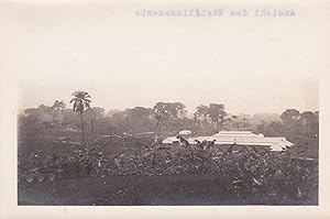 8 Original-Photographien aus der deutschen Kolonialzeit in Kamerun. Historische Photographien mit...