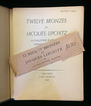 TWELVE BRONZES BY JACQUES LIPCHITZ