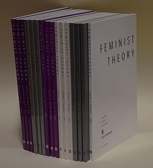 Bild des Verkufers fr 16x Feminist Theory: von 2000 Volume 1, Number 1 bis 2005 Volume 6, Number 1 komplette Jahrgnge 2000,2001,2002,2003,2004 und das erste Heft von 2005 zum Verkauf von Antiquariat Biebusch