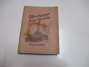 Bild des Verkufers fr Offenburger Querschnitte. zum Verkauf von Ottmar Mller