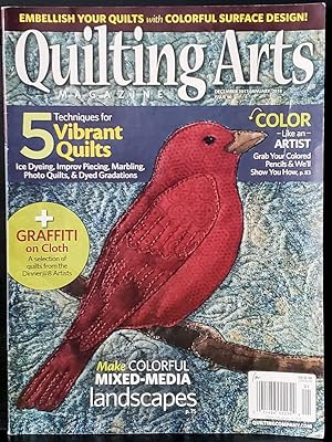 Quilting Arts Magazine (Back Issue) December 2017/January 2018 Issue 90