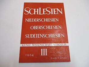 Seller image for Schlesien. Kunst. Wissenschaft. Volkstum. for sale by Ottmar Mller