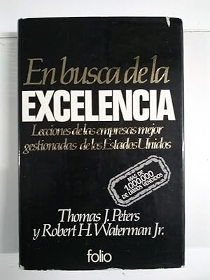 Imagen del vendedor de En busca de excelencia a la venta por Libros Ambig