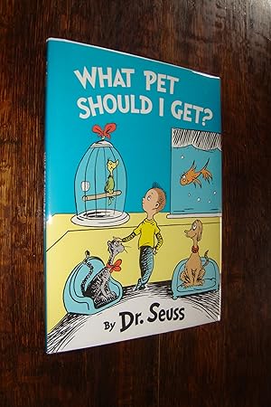 Seller image for What Pet Should I Get? (1st edition; 1st printing) for sale by Medium Rare Books