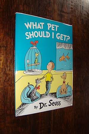 Imagen del vendedor de What Pet Should I Get? (1st edition; 1st printing) a la venta por Medium Rare Books