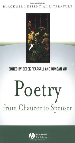 Imagen del vendedor de Poetry from Chaucer to Spenser: based on "Chaucer to Spenser: An Anthology of Writings in English 1375 - 1575" [Paperback ] a la venta por booksXpress