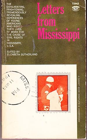 Bild des Verkufers fr Letters from Mississippi zum Verkauf von John Thompson