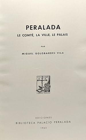 Seller image for Peralda - le comt la ville le palais for sale by crealivres