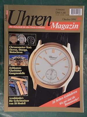 Uhren-Zeitschrift: Uhren-Magazin Nr. 10, Oktober 1994