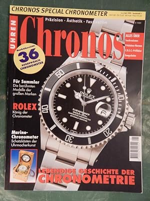 Uhren-Zeitschrift: Chronos - Uhren, Sonderheft 1 - Juni/Juli 1999