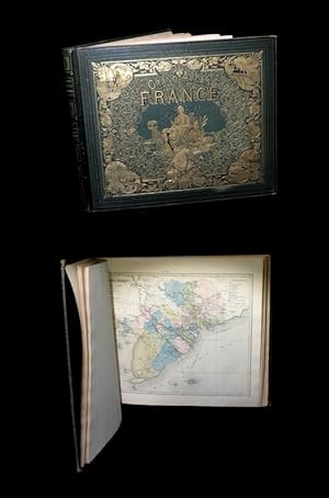 Bild des Verkufers fr Grand Atlas dpartemental de la France, de l'Algrie et des colonies. zum Verkauf von Babel Librairie