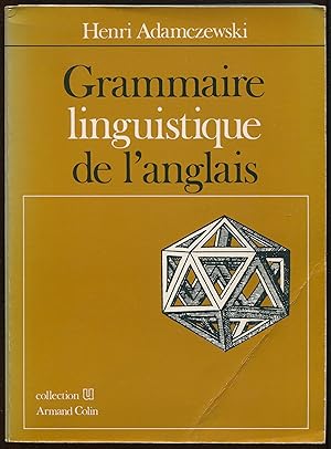 Imagen del vendedor de Grammaire linguistique de l'anglais a la venta por LibrairieLaLettre2