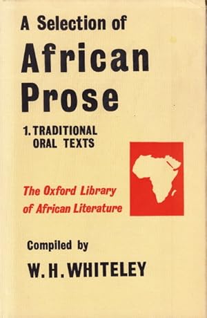 Bild des Verkufers fr A Selection of African Prose. 1. Traditional Oral Texts. zum Verkauf von Centralantikvariatet