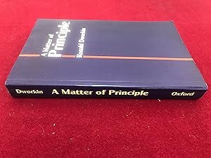 Immagine del venditore per A Matter of Principle venduto da Hugh Hardinge Books