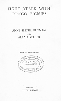 Eight Years with Congo Pigmies