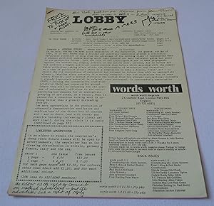 Lobby Press Newsletter 10 (September 1979)