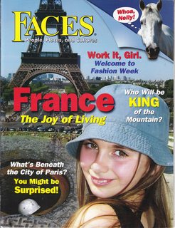 Seller image for Faces: People Places and Cultures, January 2010 Vol. 26 No. 4: France-The Joy of Living for sale by Never Too Many Books