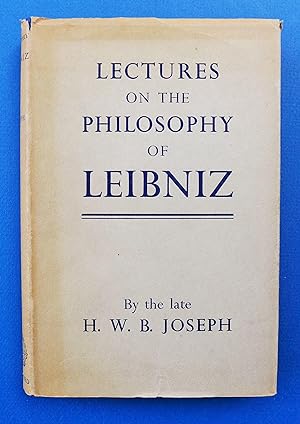 Lectures on the Philosophy of Leibniz