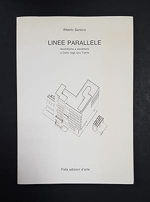 Sartoris Alberto. Linee parallele. Fidia Edizioni d'arte. 1992 - I