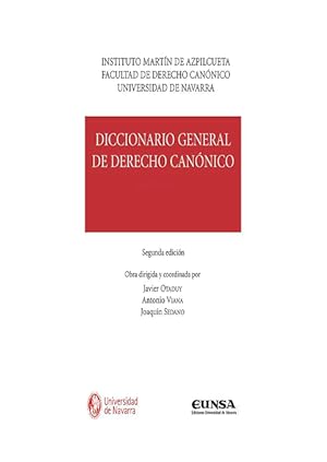 Imagen del vendedor de Diccionario general de derecho cannico. Vol. I al VII a la venta por Vuestros Libros