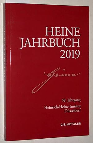 Immagine del venditore per Heine-Jahrbuch 2019. 58. Jahrgang. Heinrich-Heine-Institut Dsseldorf. venduto da Versandantiquariat Kerstin Daras