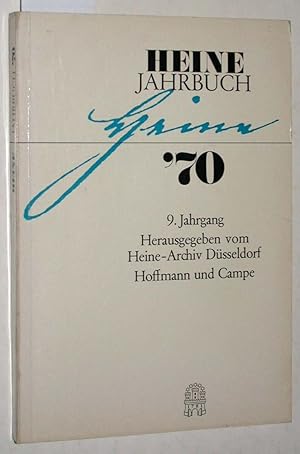 Seller image for Heine-Jahrbuch 1970. 9. Jahrgang. Herausgegeben vom Heine-Archiv Dsseldorf. for sale by Versandantiquariat Kerstin Daras