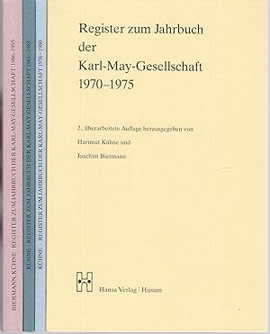 Bild des Verkufers fr Register zum Jahrbuch der Karl-May-Gesellschaft 1970 - 1995 in vier Bnden zum Verkauf von Graphem. Kunst- und Buchantiquariat