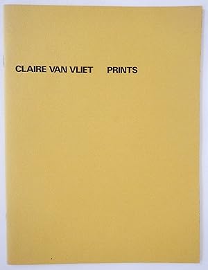 Seller image for Claire Van Vliet Prints for sale by Martin Kaukas Books