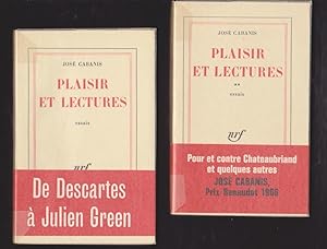 Plaisir et Lectures. Tome 1 & 2. Editions originales.