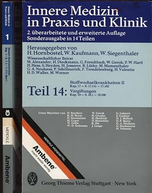 Bild des Verkufers fr Innere Medizin in Praxis und Klinik, 14 Bnde von Nr. 1 - 14 zum Verkauf von Bcher & Meehr