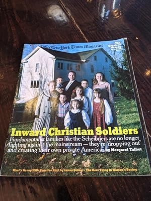 Seller image for New York Times Magazine, 27 February 2000 (Cover Story on Fundamentalist Christians) for sale by Armadillo Books