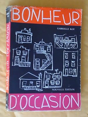 Image du vendeur pour Bonheur d'occasion. Roman. Nouvelle dition mis en vente par Claudine Bouvier