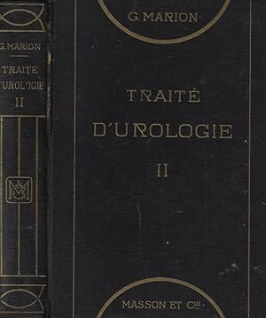 Imagen del vendedor de Trait d'urologie Vol. II a la venta por Biblioteca di Babele