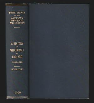 Seller image for A History Of Witchcraft In England From 1558 To 1718 for sale by Gates Past Books Inc.