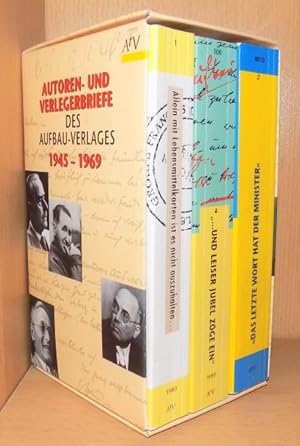Autoren- und Verlegerbriefe des Aufbau Verlages 1945 - 1969 - Allein mit Lebensmittelkarten ist e...